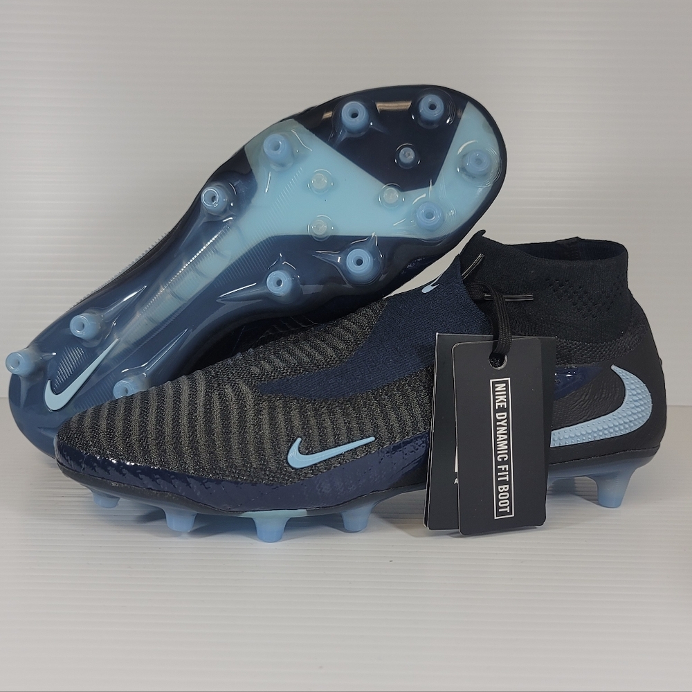 Mens Size 9.5 Nike Phantom 6 Elite AG High HQ2329 003 Shadow Pack Soccer Cleats